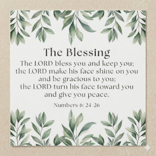 Numbers 6:24-26 The Lord Bless You and Keep You Sticker