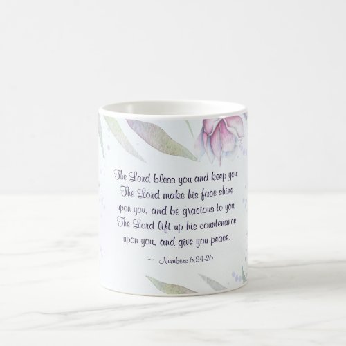 Numbers 624_26 The Lord Bless You Bible Verse Coffee Mug