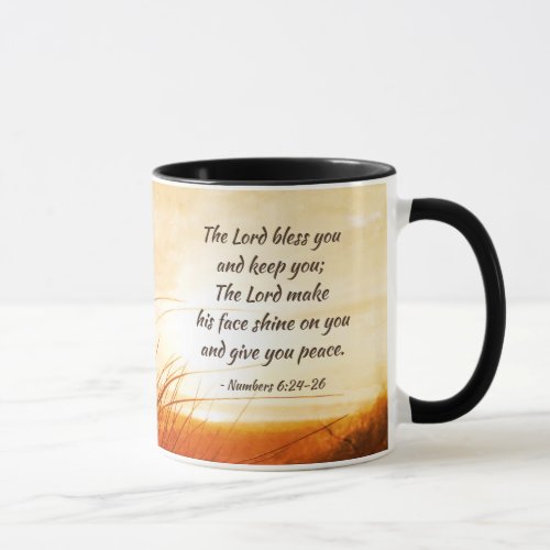 Numbers 624_26 The Lord Bless You Bible Verse Mug