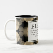 Numbers 6:24-26 THE LORD BLESS YOU Christian Two-Tone Coffee Mug (Left)