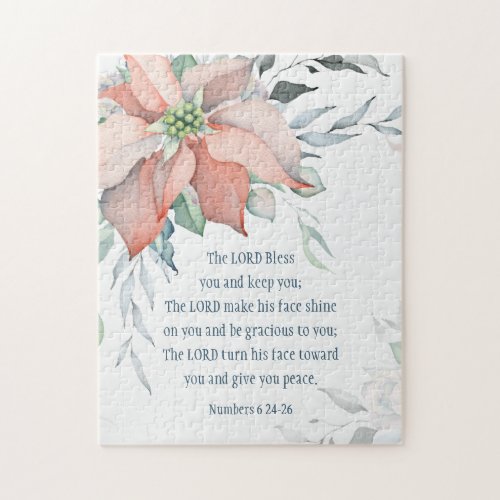 Numbers 624_26 The Lord Bless You Christmas Jigsaw Puzzle