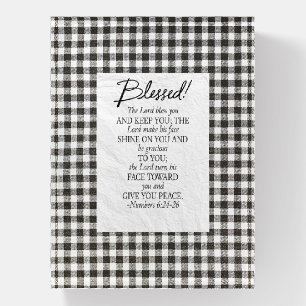 Numbers 6:24–26 The Lord Bless You Neutral Vintage Paperweight