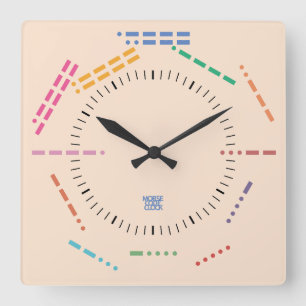 NUMBERS CODE MORSE CLOCK BY MASANSER PIXELAT