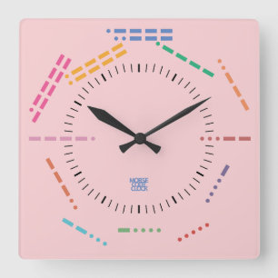 NUMBERS CODE MORSE CLOCK BY MASANSER PIXELAT