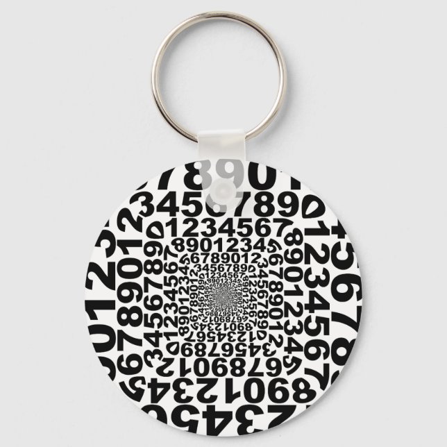 Numbers Keychain (Front)