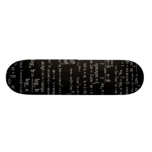 Numbers Mathematical Skateboard Deck