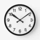 Numbers Minimalism Black White  Classy Elegant