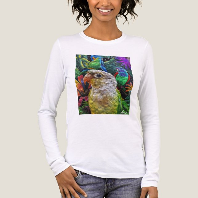  Numchoke Jungle Art 01 Tri-Blend Shirt (Front)