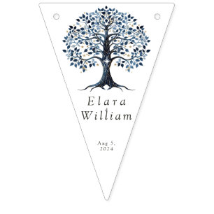 Numenorean Royal Wedding Bunting Flags