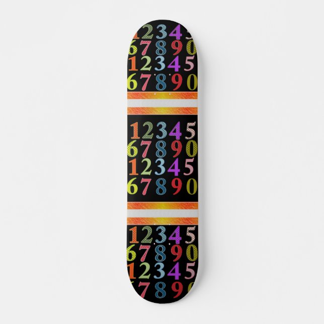 Numerals Skateboard Deck (Front)