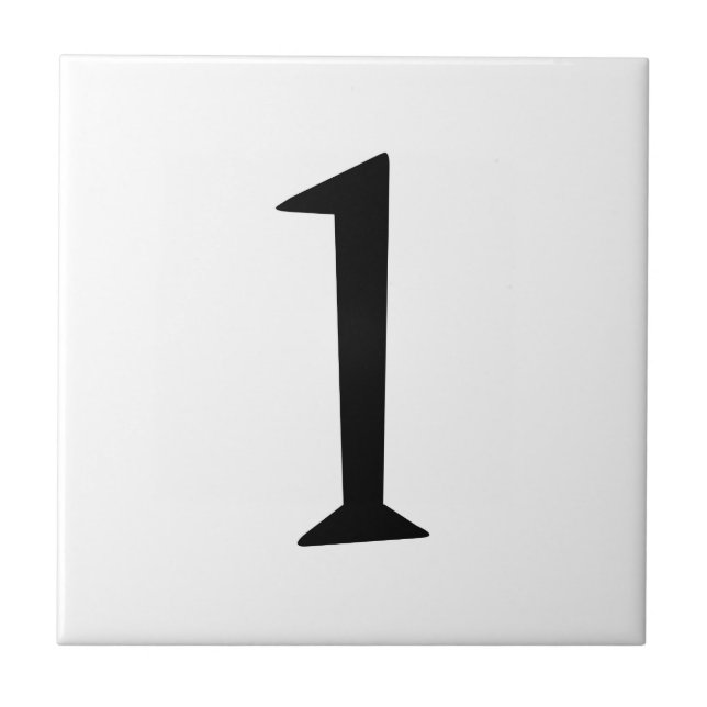 NUMERIC TILE - STYLISH ONE (number 1) ~.png (Front)