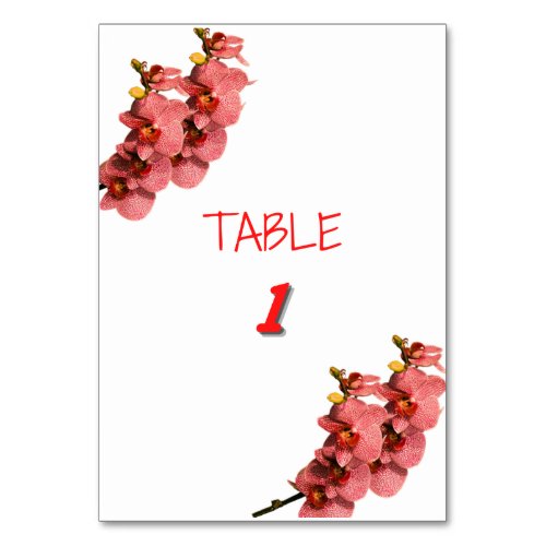 Numero de Table Mariage Table Number