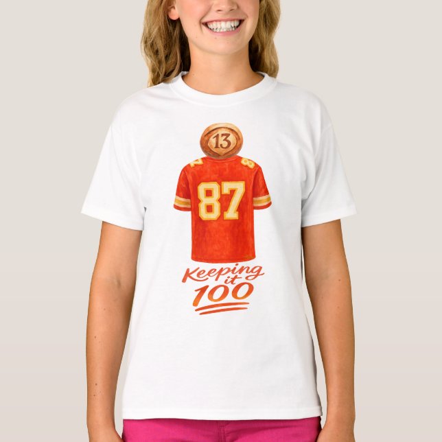 Numerology It Adds Up: Keeping It 100 T-Shirt (Front)