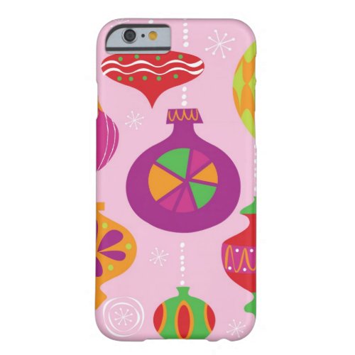 Numerous Christmas decoration illustrated in diffe Barely There iPhone 6 Case