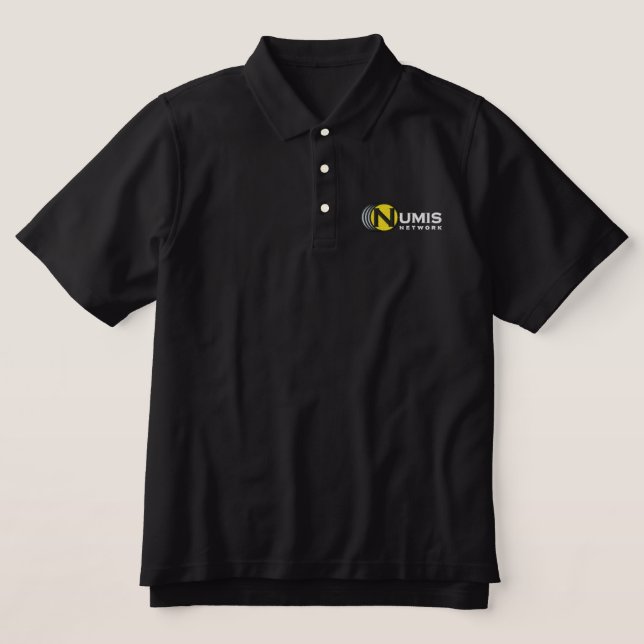Numis Network Men's Polo shirt (Design Front)