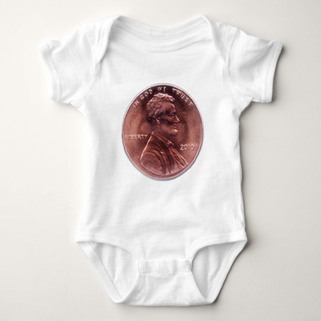 Numismatic Gift Baby Bodysuit (Front)