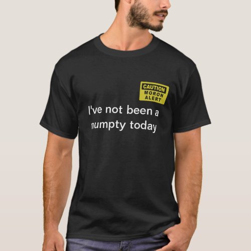 Numpty  Moron T_Shirt 