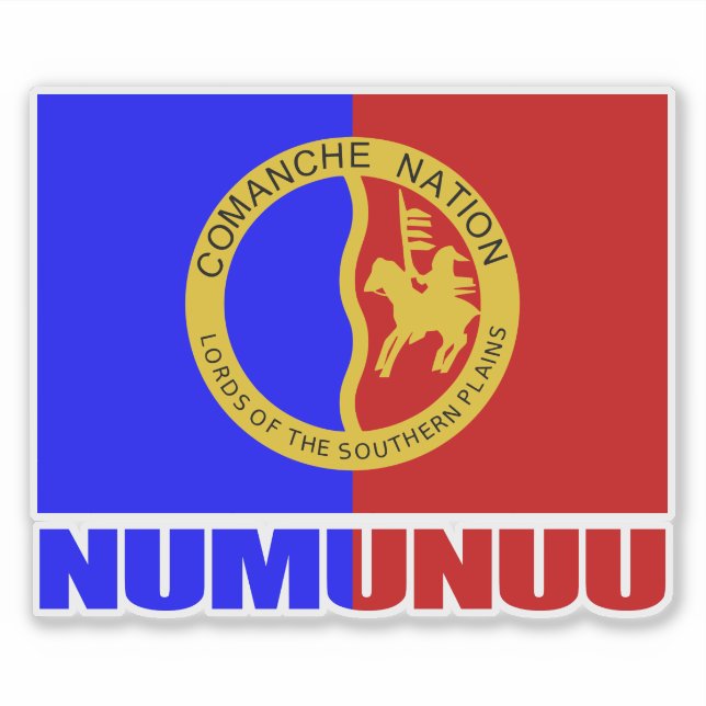Numunuu (Comanche) Sticker (Front)