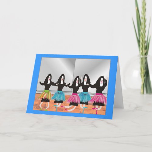 Nun Ballerina Gifts Card