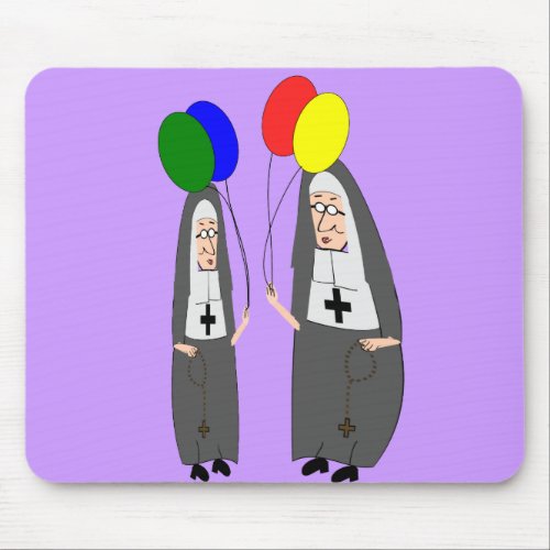 Nun Birthday Gifts Mouse Pad