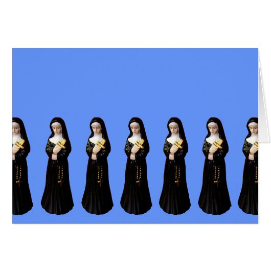 Nun Cards (Front Horizontal)