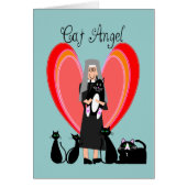 Nun Cat Angel Art Gifts (Front)
