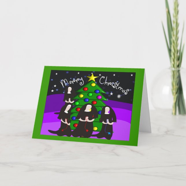 Nun Christmas Cards and Gifts (Front)