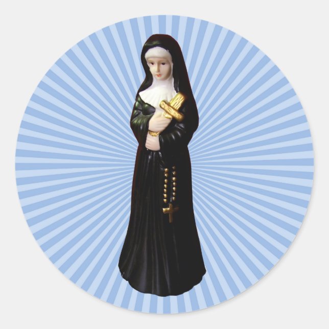 Nun Classic Round Sticker (Front)