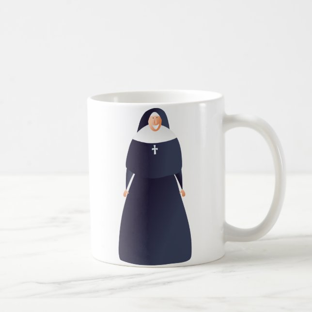 Nun Coffee Mug (Right)