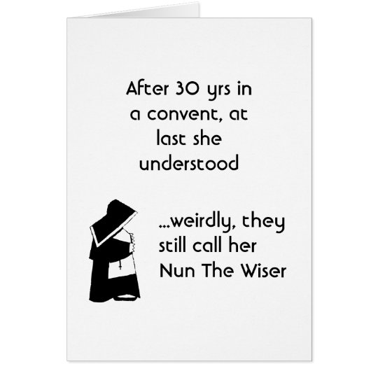 Nun joke clean humor, Catholic Fun