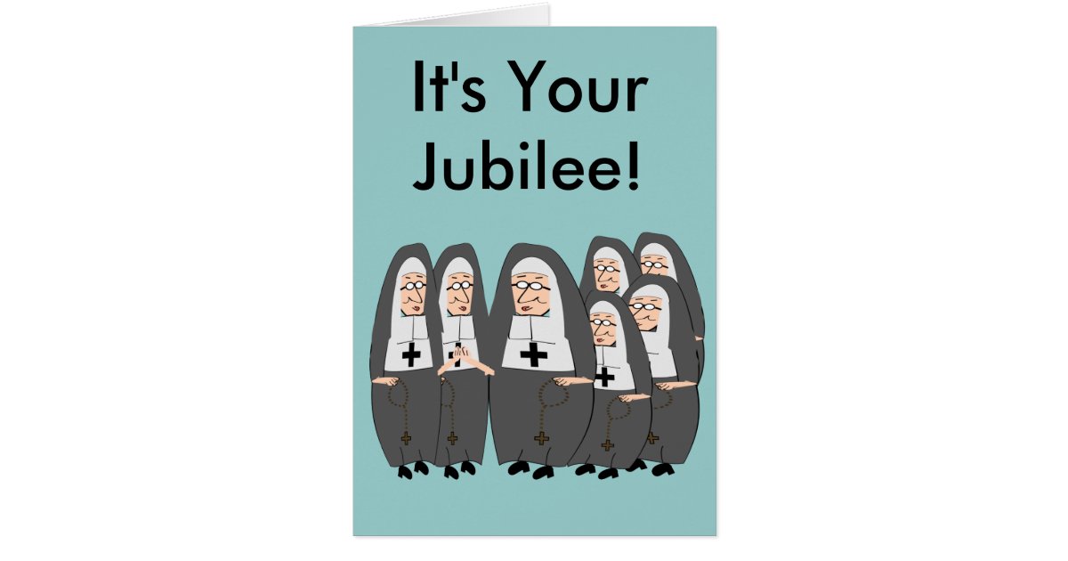 Nun Jubilee Cards | Zazzle