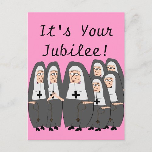 Nun Jubilee Cards