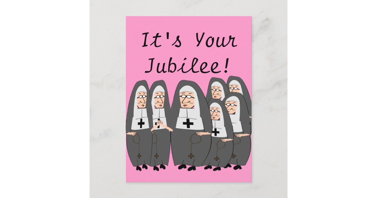 Nun Jubilee Cards | Zazzle