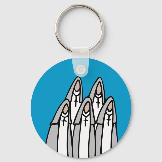 Nun Keychain (Front)