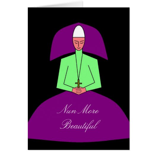 Nun More Beautiful Cards (Front)