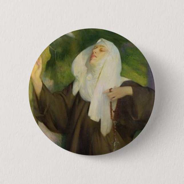 NUN SO BEAUTIFUL BUTTON (Front)