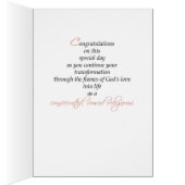 Nun Taking First Vows in the Religious Life, Cross (Inside (Right))