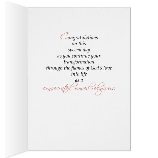 Nun Taking First Vows in the Religious Life, Cross (Inside (Right))