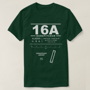 Nunapitchuk Airport NUP 16A T-Shirt