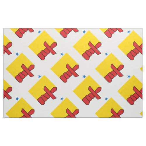 NUNAVUT Flag Fabric