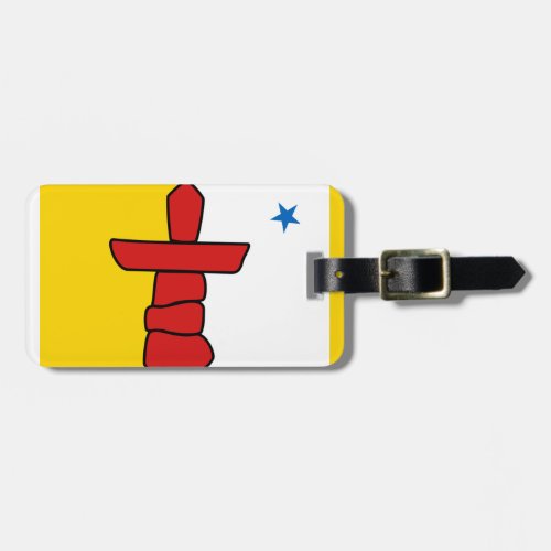 NUNAVUT Flag Luggage Tag