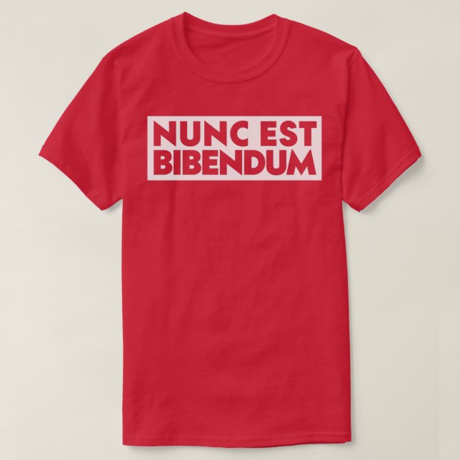 Nunc est bibendum Latin T-Shirt (Design Front)