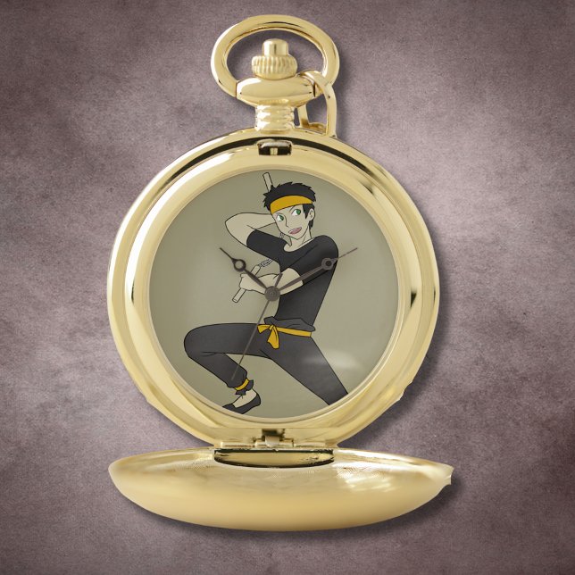 Nunchaku Striker Pocket Watch (Creator Uploaded)