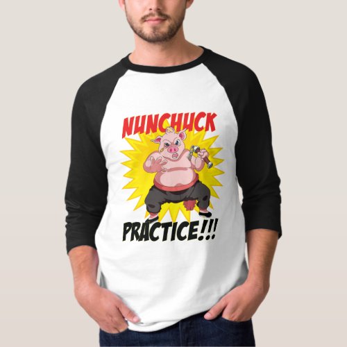 Nunchuck Practice T_Shirt
