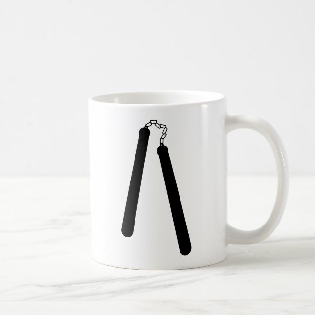 Nunchucks Coffee Mug (Right)