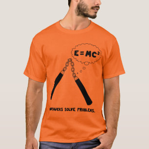 Nunchucks Orange T-Shirt