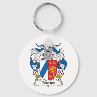 Nunes Family Crest Keychain