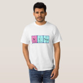 Nuno periodic table name shirt (Front Full)