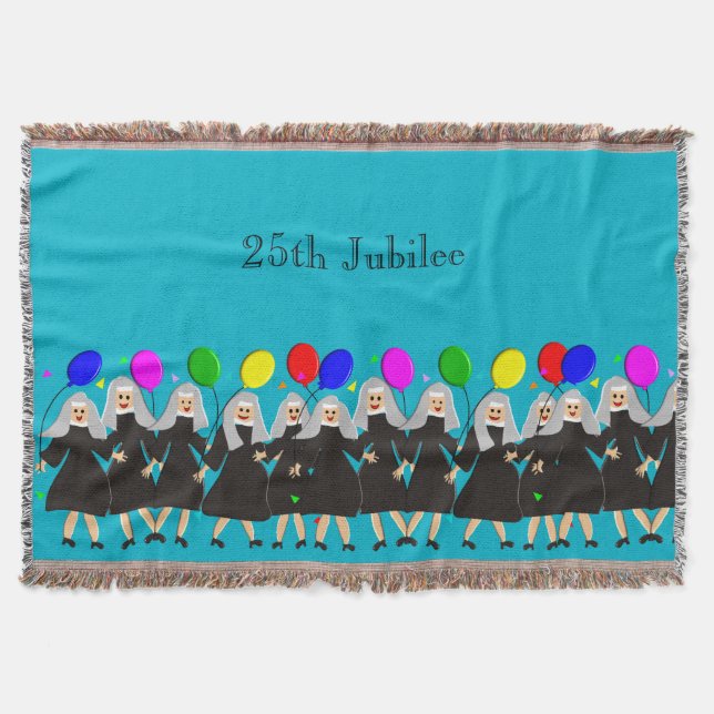 Nuns 25th Silver Jubilee Woven Blanket #5 (Front)