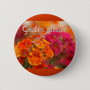 Nuns 50th Jubilee--Floral Design Gifts Button